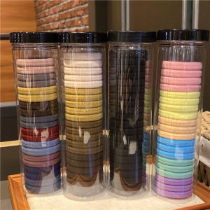 【In Stock】50pcs Korean version childrens hair band does not hurt the hair elastic band hair rope