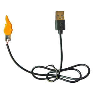 Vintage Flame String Lights USB 5V Flame Shaped Bulb Plug & Play Design for Indoor Outdoor Party Patio Home Indoor Outdoor Decor