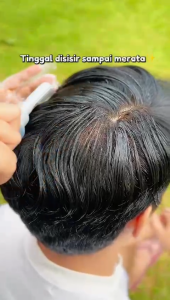 Crowncare Hair Coloring Cream 100ml – Pewarna Rambut Alami Tanpa Amonia Menutup Uban Secara Optimal