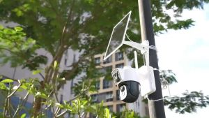 VSTARCAM BG66DR 4G LTE SIM SUPER HD 1296P 3MP x 2 เลนส์กล้อง กล้องวงจรปิดใส่ซิม พร้อมแผงโซล่าเซลล์