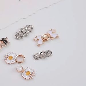 Fashion New Detachable Waist Button Jeans Hanfu Button Antique Plate Waist Button Button as a Gift for Friends