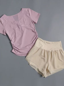 Breathable Quick-drying Sportswear Set For Running Yoga And Fitness Women