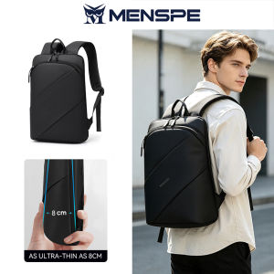 MENSPE Business Laptop Backpacks Waterproof Ultra-thin Casual Travel Backpack Men 16.5inch Laptop Backpack Fashion Multi-compartment Bag