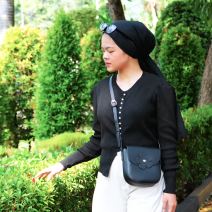 [TERBARU] HONYAN Tas Wanita Amara Sling Bag Tas Selempang Mini Penutup Magnet Tali Panjang Kekinian