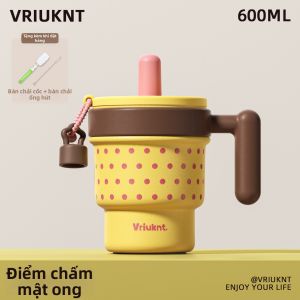 VRIUKNT | Cốc Cách Nhiệt Bằng Thép Không Gỉ Dành Cho Nữ