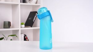 1pc Air Water Bottle With 1pc Random Flavor Pods Portable Transparent With Straw Leak Proof Suitable for Outdoor Sports