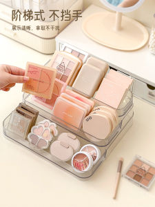 Acrylic Cosmetic Storage Box Lipstick Perfume Display Shelf Makeup Organizer Transparent Desktop Storage Case for Beauty Products