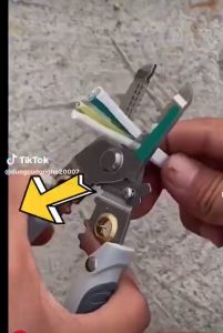 Kìm tuốt dây điện đa năng 9 trong 1 của Nhật - Kìm điện đa năng Thép gió HSS tước dây 4mm Lò xo ẩn