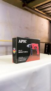 Mesin Bor Listrik Tangan Bolak-Balik 13MM – APIC AX-13 Impact Drill Variable Speed | Bor Kayu Besi Tembok Beton – Kuat Praktis & Cocok untuk Tukang & Rumahan