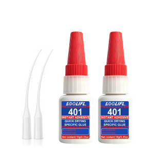 LOOLIFL | LOOLIFL 401 1-7PCS Super Glue 10g Universal Adhesive Ethyl Cyanoacrylate Fit for Metal Plastic Ceramic Rubber Wood Craft DIY