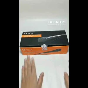 IKONIC Mic Kabel TOA CONDENSER ZM-300 AS Microphone TOA ZM 300 Original Garansi Resmi