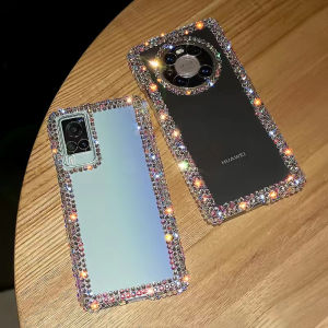 Luxury Crystal Glitter & Shockproof Phone Cases: Perfect Fit for Realme, Oppo & Vivo