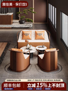 New Chinese Style Luxury Hotel Reception Sofa High End Business Sales Office Sample Room Rest Area Sofa Quality Luxury Type