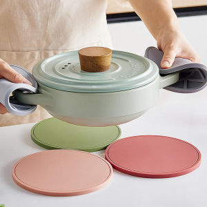 Silicone Coaster for Pots Cups Table Mat Dining Placemat Placemats Coasters for Dining Table Kitchen Mat Trivet Pot Mat Cup Coaster