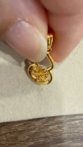Poh Heng Jewellery 24K Gourd Pendant in Yellow Gold [Price By Weight]