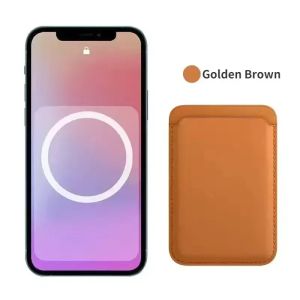 For iPhone 18 17 16 15 14 13 12 Pro Max For Magsafe Wallet With Animation Macsafe Magnetic Leather Card Holder Slots Pocket Bag