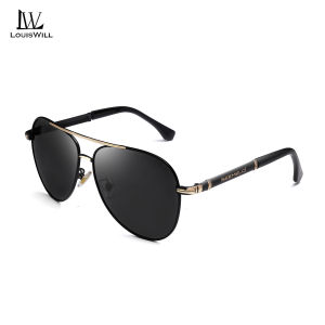 LouisWill Men Women Sunglasses Driver Driving Mirror Polarized Glasses Sunglasses Men And Women Tide Glasses Brand Goggles Sunglasses Retro Anti Glare Driving Sun Glasses UV400