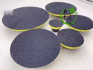 【Fast Delivery】4Inch/5Inch Yellow Self-adhesive Polishing Sanding Disc (M10 Connecting Rod)