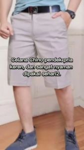 Celana Pendek Pria Distro Dewasa Celana Chino Pendek Terlaris