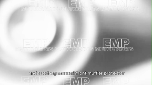 MUFFLER PROTECTOR DEPAN DASH 2 K07 FRONT EXHAUST COVER DASH II MUFFLER PROTECTOR EKZOS COVER DASH2 HONDA VIETNAM