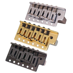 A Set Of Left Handed Electric Guitar Bridge Saddle Single Tremolo Bridge System Thickened Base Guitar Accessories Parts