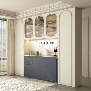 Light French Water-based Lacquer Sideboard