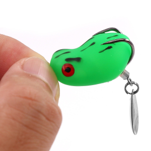 Umpan Pancing Mini Soft Frog: Top Water Fishing Lure