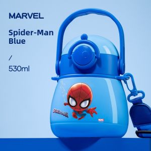 Childrens Food Grade 316 Stainless Steel Insulated Water Bottle Straw Cup Large Belly Cup for School Unique Water Pot