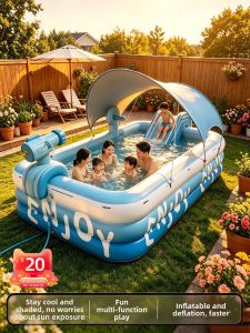 BOENIN | Inflatable Swimming Pool Large