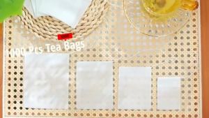 Tea Bag Empty Pouch Disposable Drawstring for Coffee Tea Seasoning Filter Bag Seasoning Tea Strainer Bag Reusable 100PCS