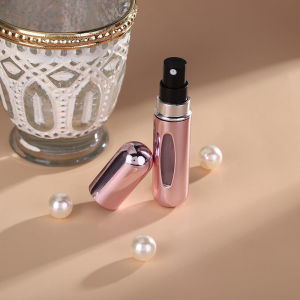 3PCS 5ml Portable Perfume Atomizer Liquid Container Portatil For Cosmetics Mini Aluminum Spray Alcochol Empty Refillable Bottle