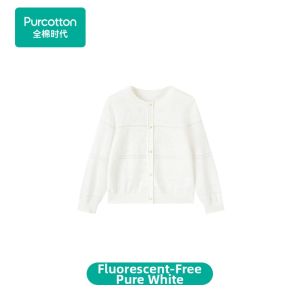 Purcotton | Summer Thin Casual Girls Knit Cardigan