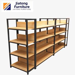 Multilayered Double-sided Display Rack for Stationery Snacks Baby Products Cosmetics