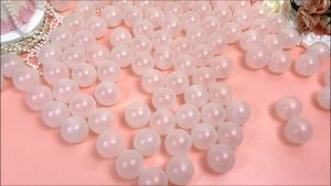 10PCS Bola Tenis Meja Glow In The Dark Hijau Fluoresens ABS Table Tennis 40mm Hijau Fluoresens