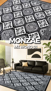 MIRZAE Karpet Lantai 160X210 MZ Mono 01