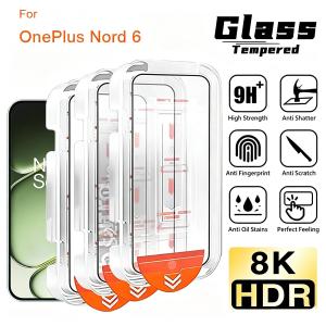 2-5Pcs Oleophobic Coating Dust Free Screen Protector For OnePlus Nord 6 CE6 CE5 5 4 Easy To Install Anti-Scratch Tempered Glass