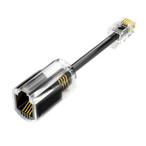 RJ9 4P4C Cable Anti Winding Quality Cord Adapter Telephone Handset Rotary Head Line Landline Phone Convert Cable Splitter Wire