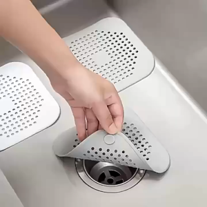 Silicone Drain Strainer Floor Drainer Filter Bathroom Sewer Protector Anti-Clogging Insect-Proof Shower Hair Catcher