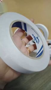 (1 cuộn) Băng dính 2 mặt siêu dính Dolphin 18mm x 20M (loại cao cấp siêu dính) – Dùng trong sản xuất nối giấy