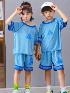 [Fast Shipping] Mesh Sports Set for Kids 4-13 Yrs Thin Breathable Sports Short Sleeved Shorts Set for Boy Girl