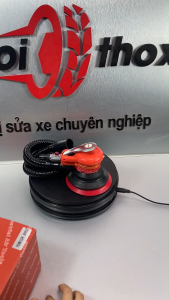 Máy chà nhám tròn lệch tâm cầm tay Yunica - dùng hơi khí nén (kèm chức năng hút bụi) | Thế Giới Thợ Xe