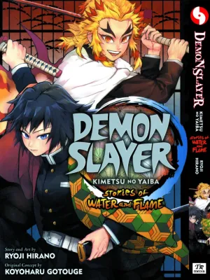 English Manga Demon Slayer Stories of Water and Flame Japanese Manga English Version Physical Book Hardcopy