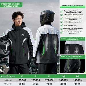 QUANYAN | Rainproof Motorcycle Riding Suit