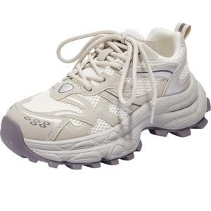 Agsdon | Thick Sole Light Breathable Increased Height Dad Shoes