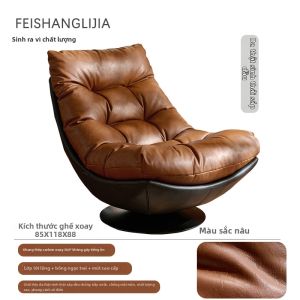 FEISHANGLIJIA | Ghế Sofa Đơn Da Cổ Điển Có Thể Xoay