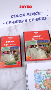 Pensil Warna Bi-Color JOYKO Pencils Duo Color 2 Warna Per Pensil CP-Bi100 CP-Bi101 CP-Bi102 CP-Bi103 12 warna 24 warna 36 warna 48 warna