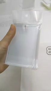 Khung ảnh trong suốt để bàn nam châm acrylic-Frame đựng card thẻ hình thẻ bài idol Kpop