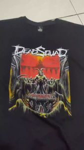 Kaos Musik Band Distro Dewasa DEAD SQUAD Katun 24s TEBAL