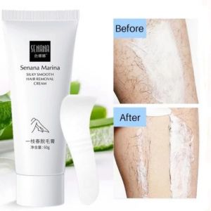 Perontok Bulu Permanen Senana Marina Hair Removal Cream Penghilang Bulu Secara Permanen