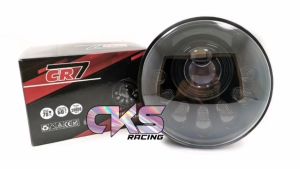 Headlamp LED Daymaker 7 Inch LED CR7 Model Bulat Motor / Mobil Waterproof Foglamp Mobil Motor Headlamp LED Crystal Jepp Wrangler XSR Ninja R S Harley Royal Enfield W175